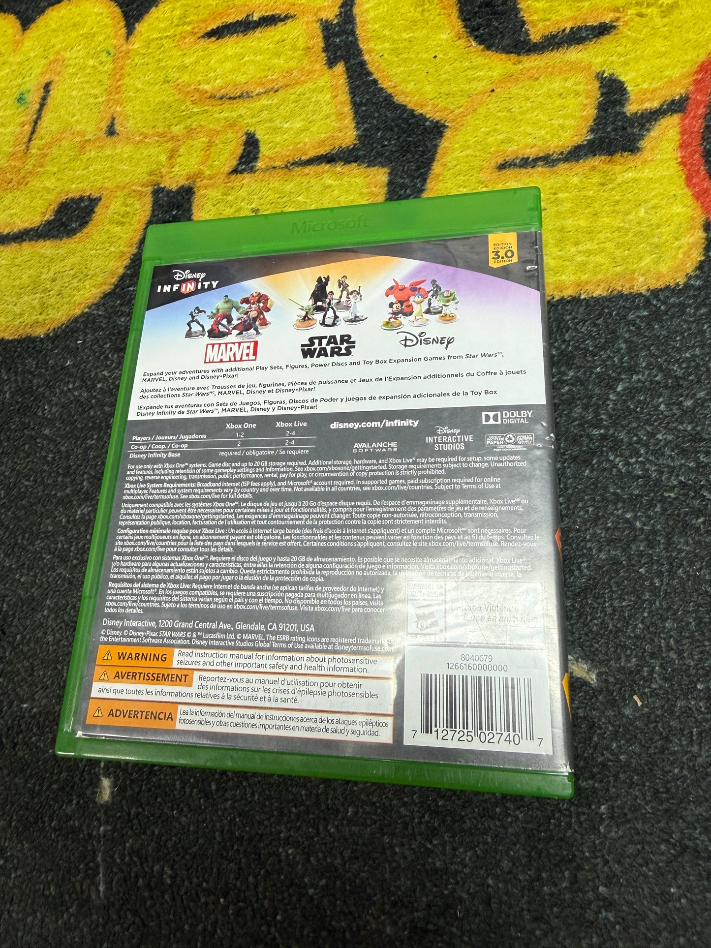 Disney Infinity 3.0 for Microsoft Xbox One (Used)