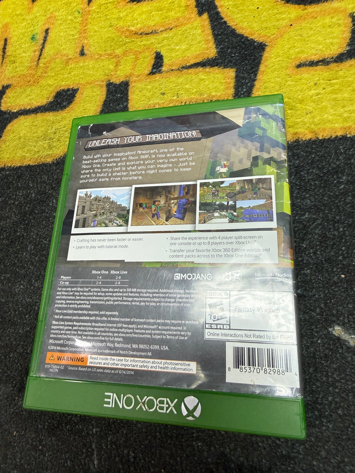 Minecraft Xbox One Edition for Microsoft Xbox One (Used)