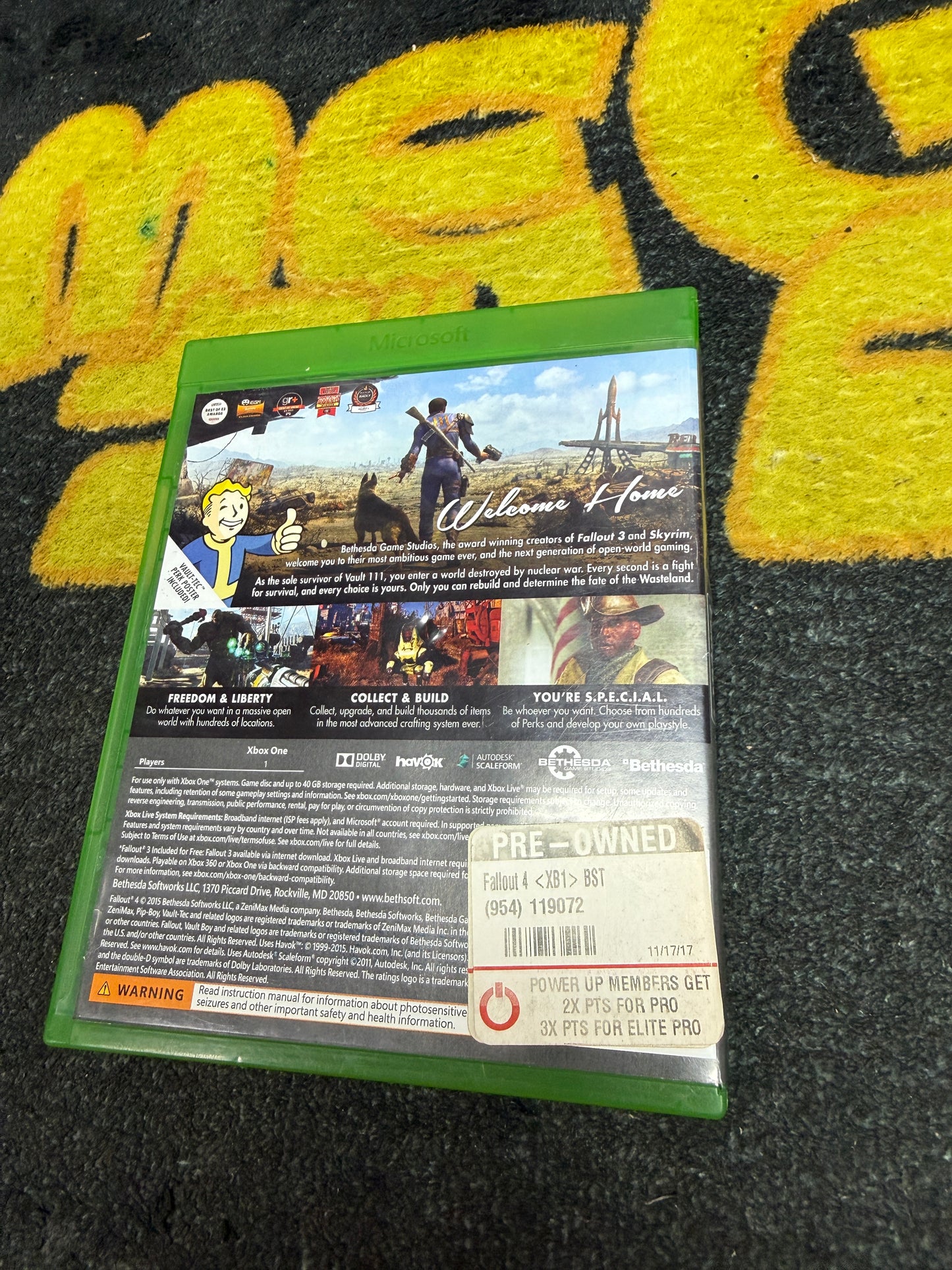 Fallout 4 for Microsoft Xbox One (Used)