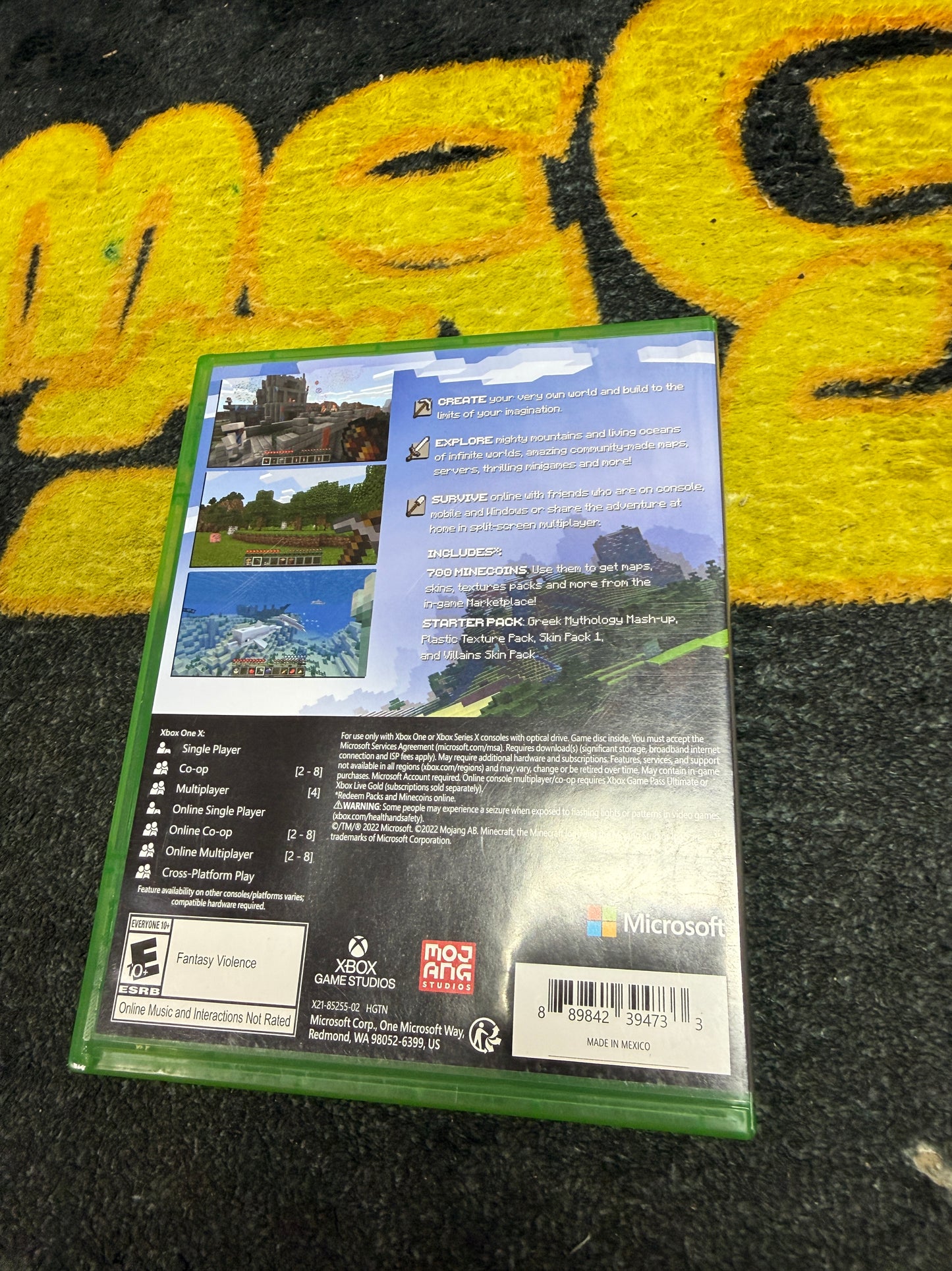 Minecraft for Microsoft Xbox One (Used)