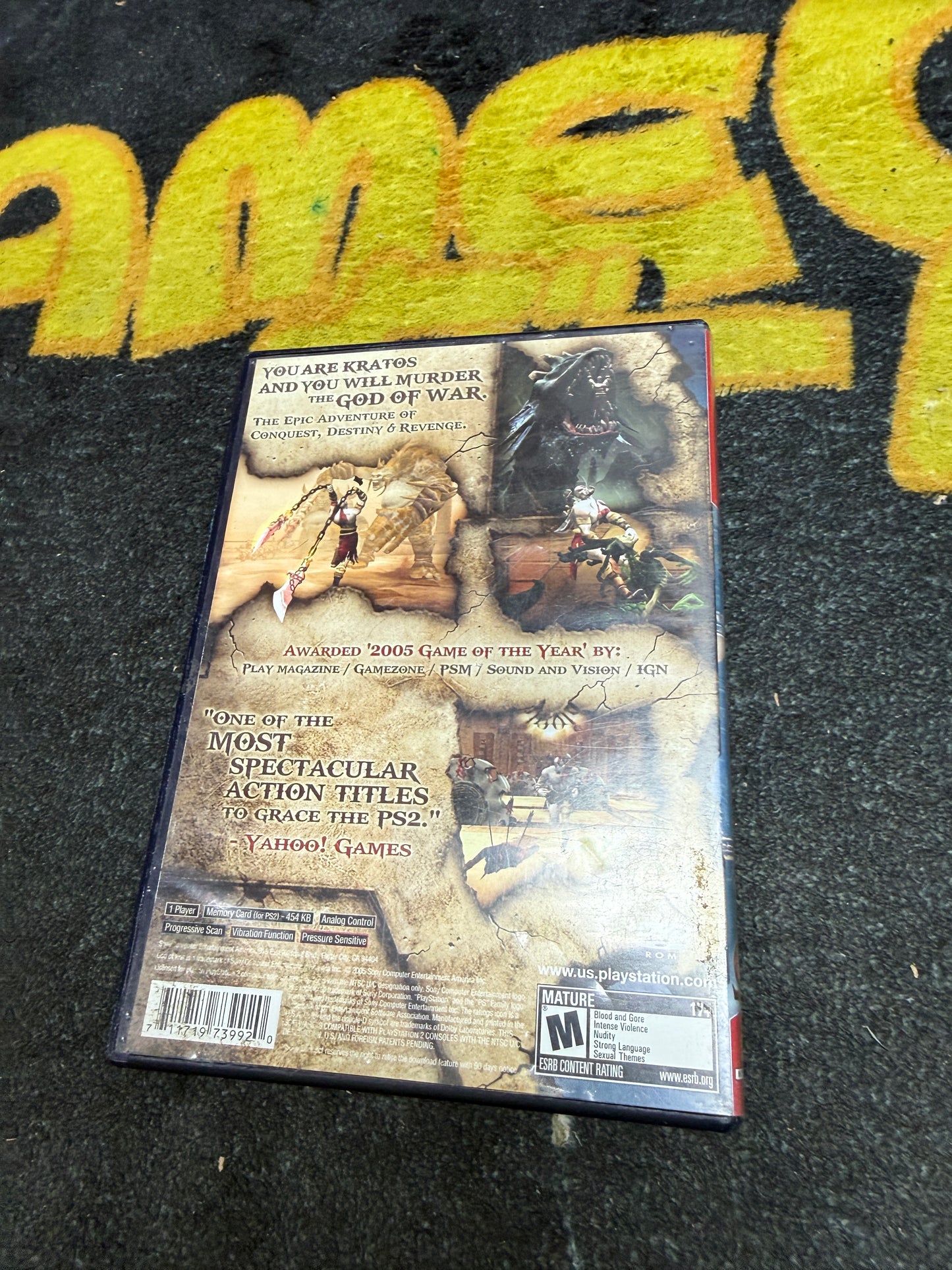 God of War (Greatest Hits) for Sony PlayStation 2 (Used)