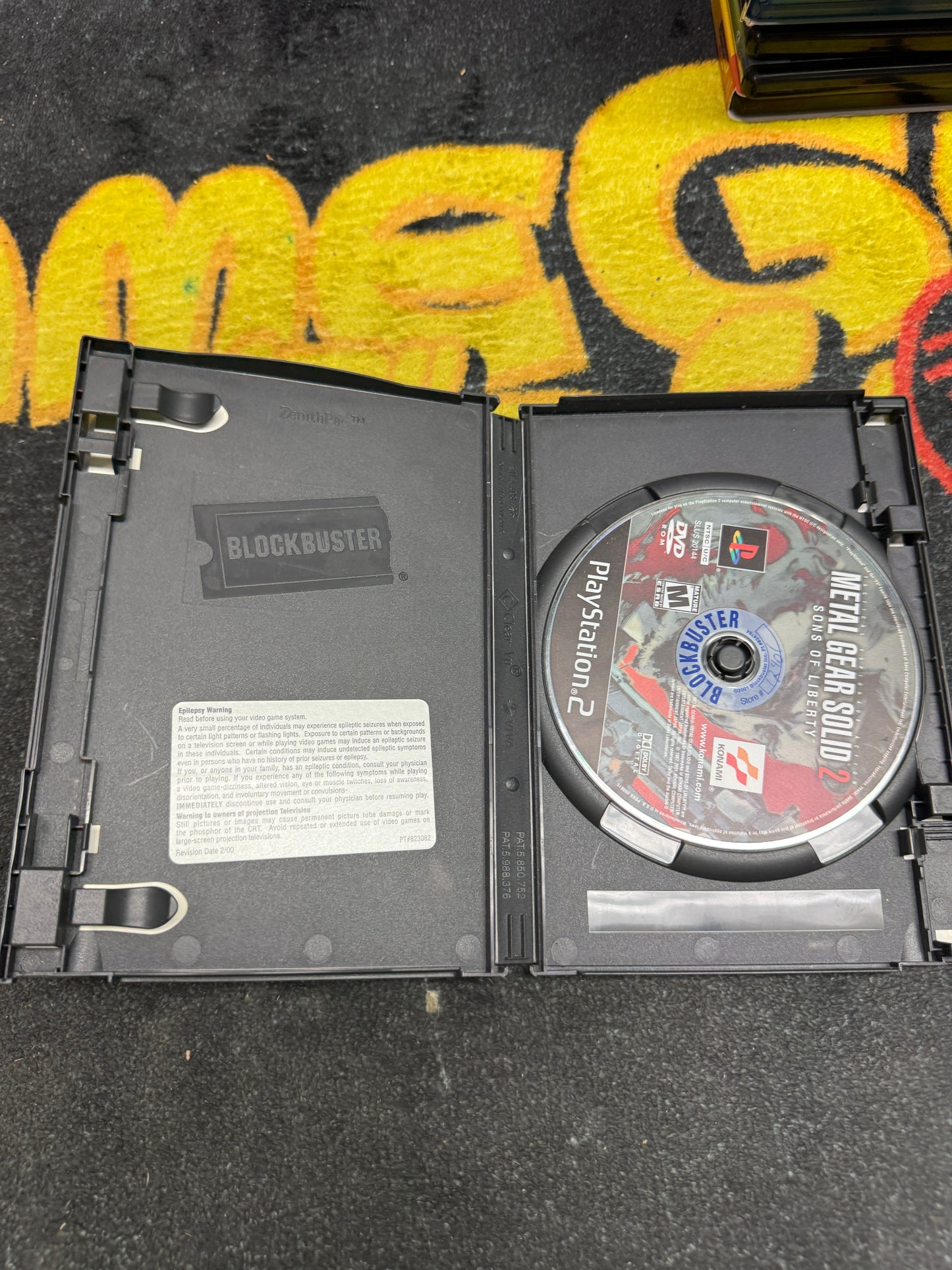 Metal Gear Solid 2 Sons of Liberty for Sony PlayStation 2 (Used)
