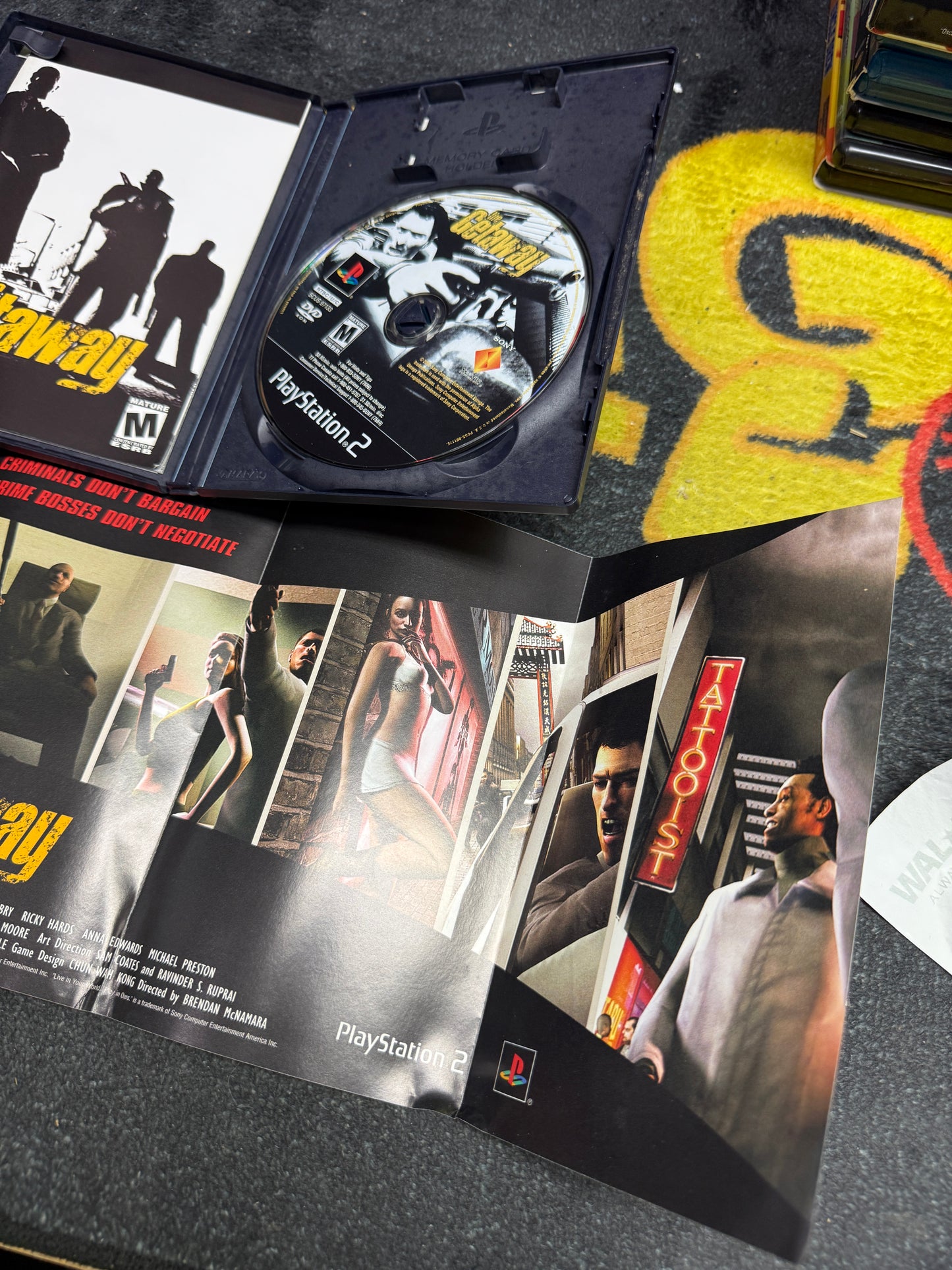 The Getaway with Insert for Sony PlayStation 2 (Used)