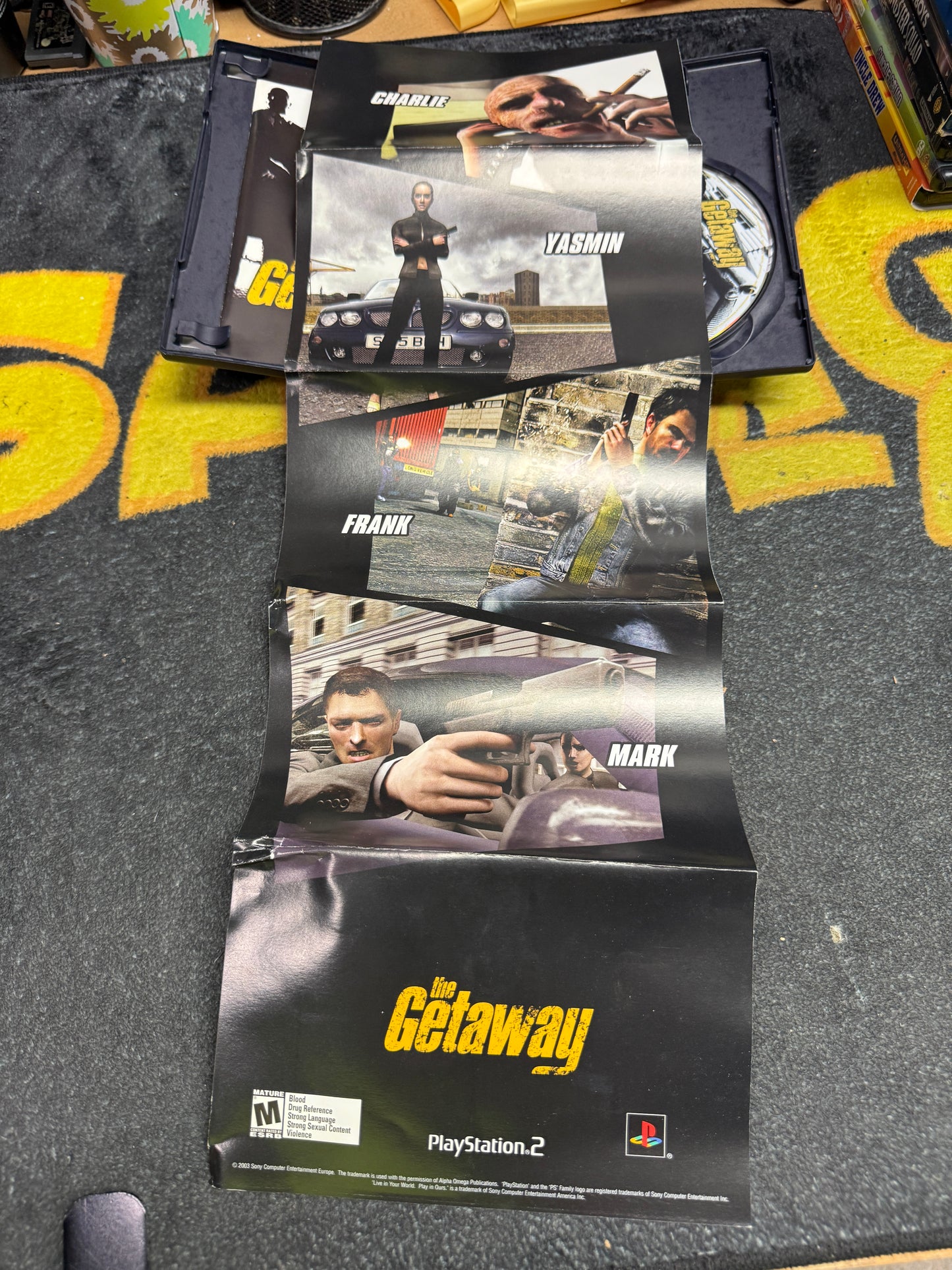 The Getaway with Insert for Sony PlayStation 2 (Used)