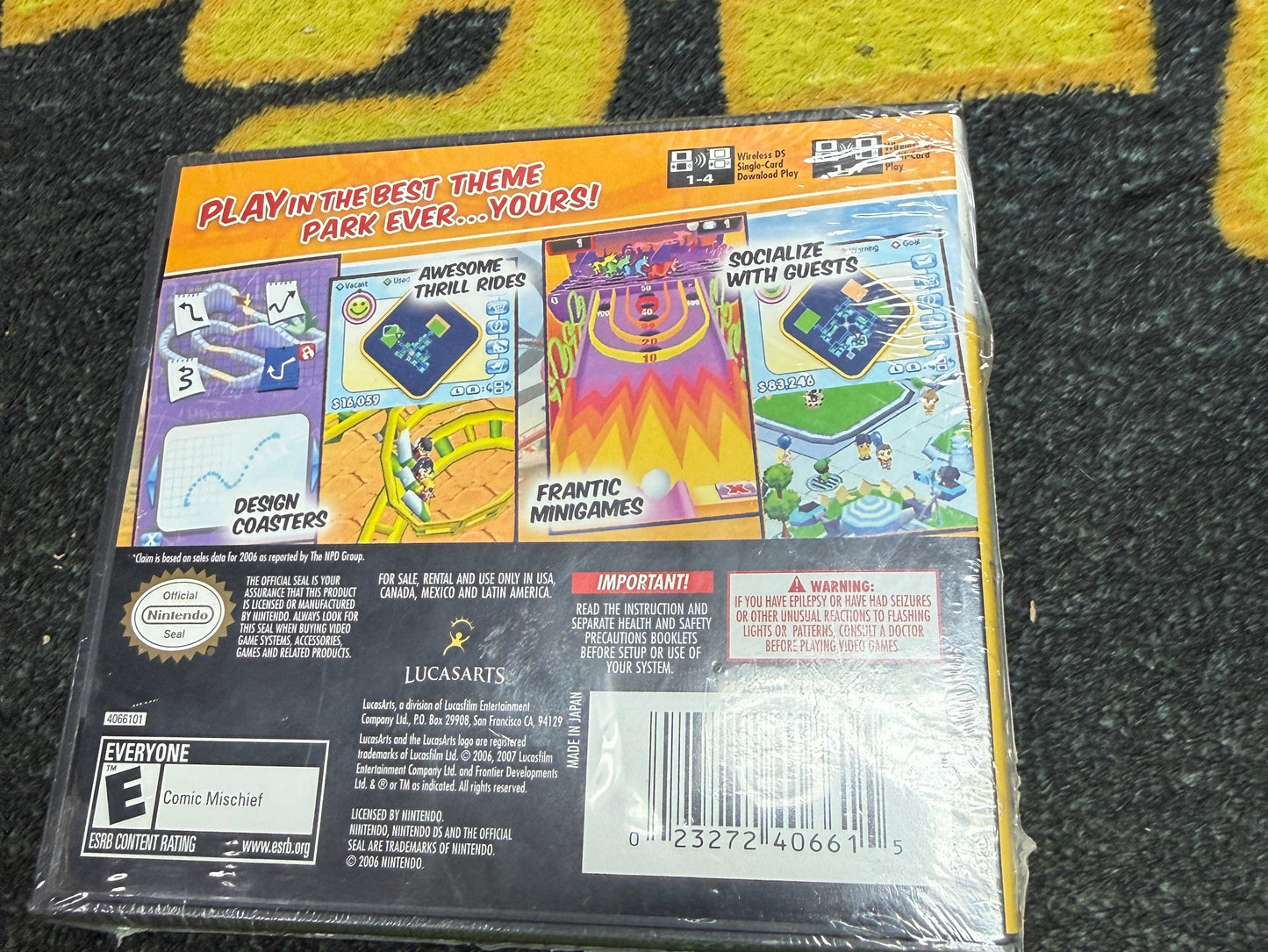Thrillville Off the Rails for Nintendo DS (New)