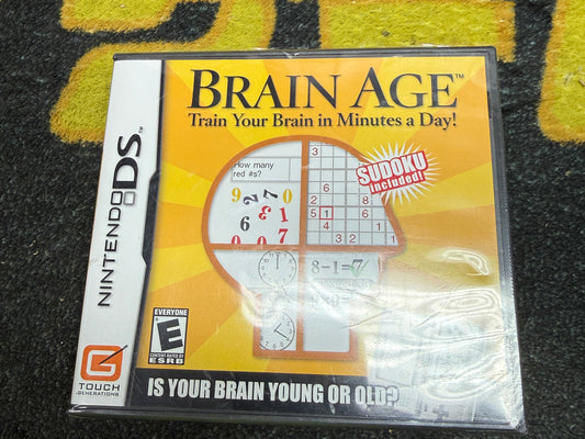 Brain Age for Nintendo DS (New)